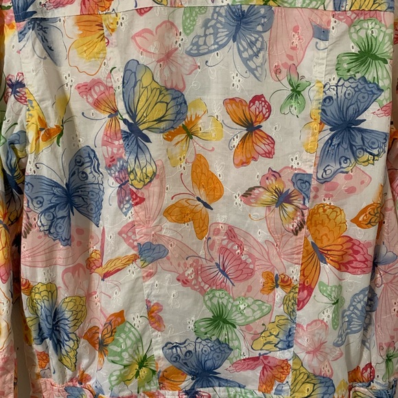 ALFRED DUNNER Jacket Button Up Front, 2 Side Pockets, Lightweight - Picture 15 of 15